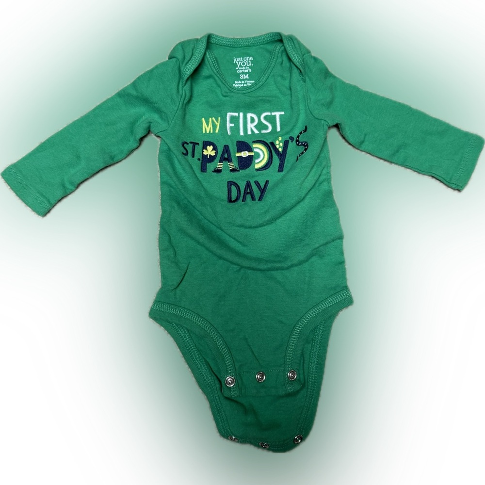 Carter's Green St. Paddy's Day Bodysuit